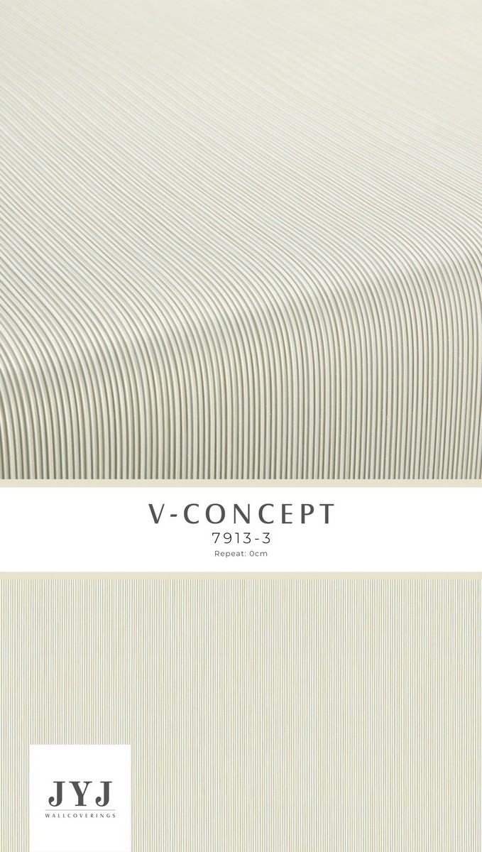 Giấy dán tường vân tăm dọc  Vconcept 7913-3